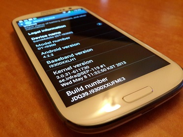 Android 4.2.2 Jelly Bean filtrado para el Samsung Galaxy S3 ya está disponible