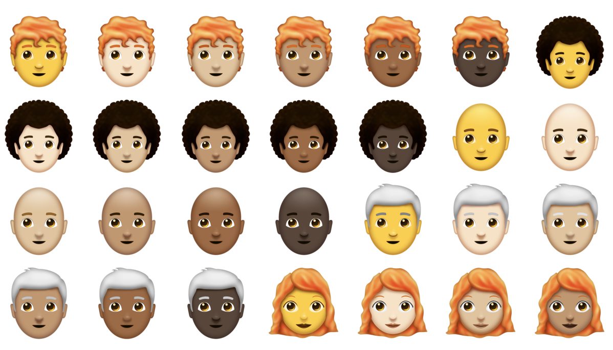 Aquí están los nuevos emojis que llegarán a su iPhone en 2018