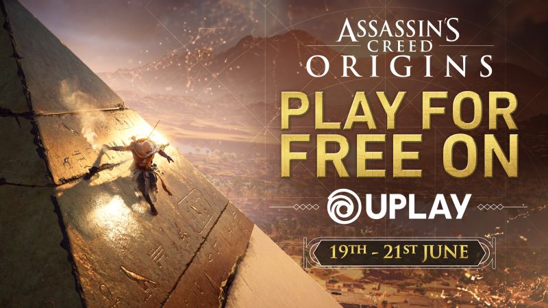 Assassin's Creed Origins es Free-To-Play en UPlay este fin de semana
