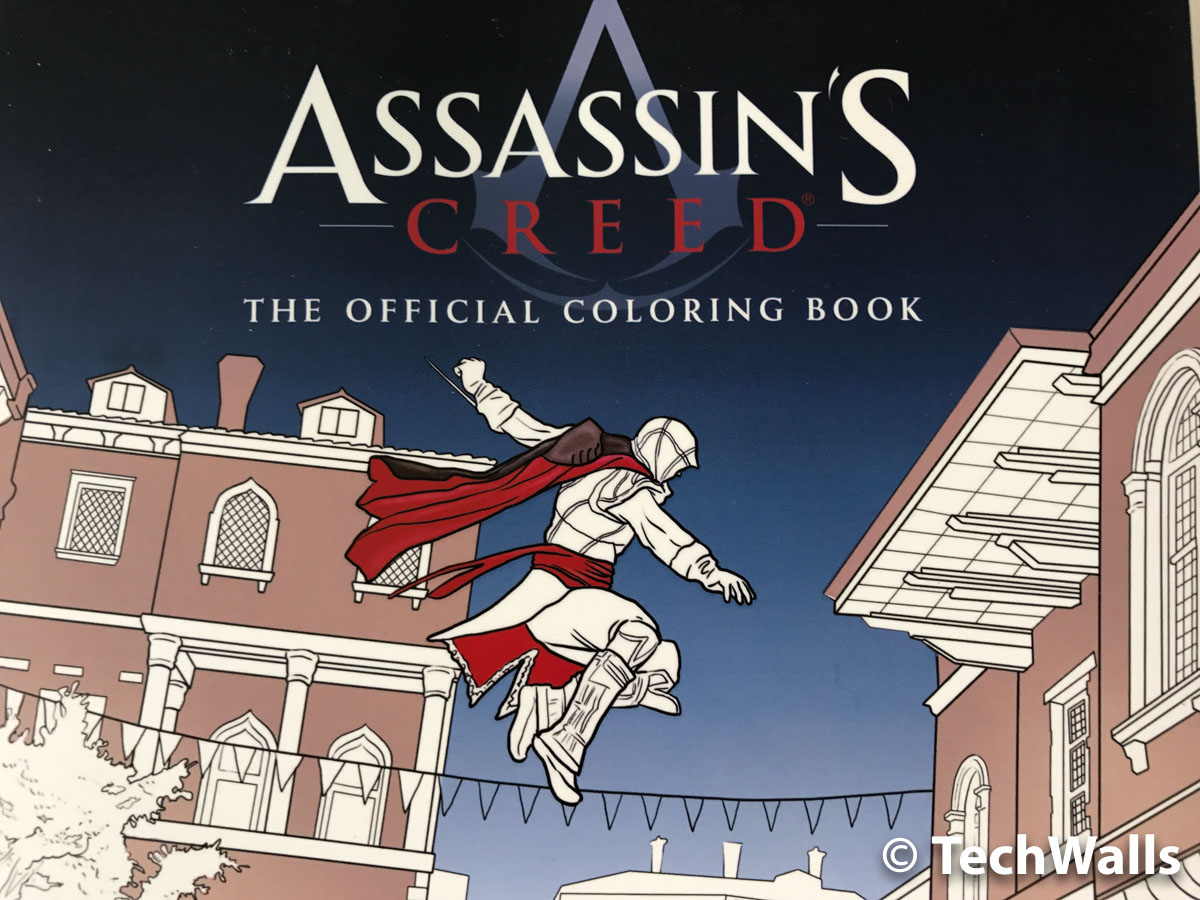 Assassin’s Creed: la revisión oficial del libro para colorear