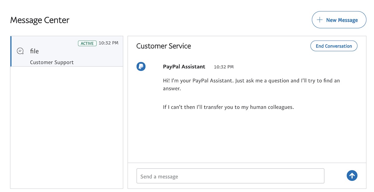 Cambiar la cuenta comercial de PayPal a una cuenta personal cuando se requiera una verificación comercial
