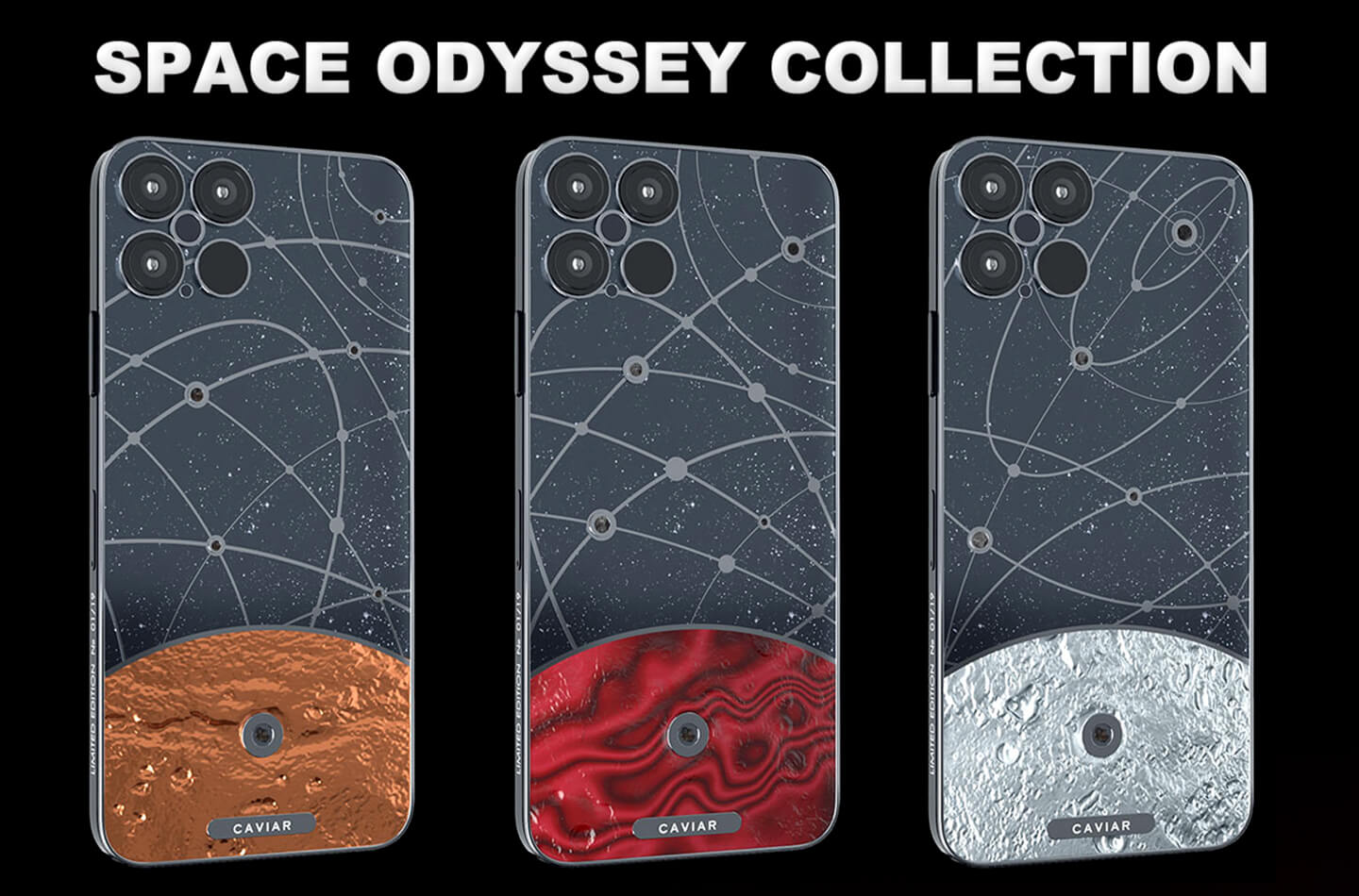 Colección Space Odyssey para iPhone 12 Pro (Max) de Caviar