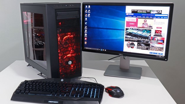 AMD Ryzen CyberPower Gaming PC and Monitor2