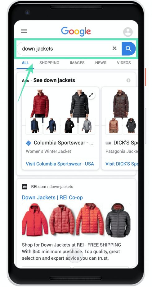 Cómo buscar y comprar ropa directamente en la Búsqueda de Google