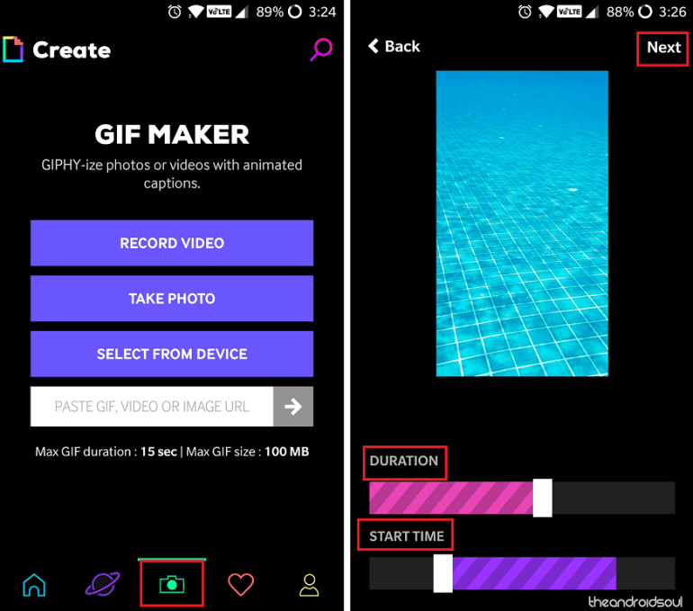 Cómo crear GIF a partir de videos en Android