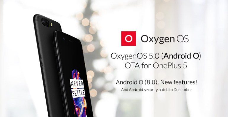 estable OnePlus 5 Oreo lanzado