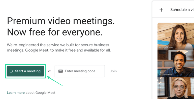 Cómo mostrar su video y usar la pizarra simultáneamente en Google Meet