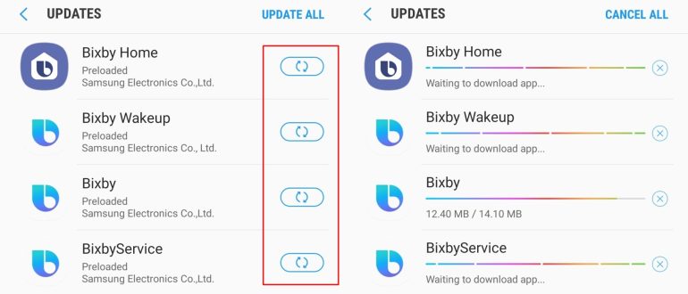 Cómo reasignar la clave Bixby oficialmente en Galaxy S8, S9, Note 8 y Note 9