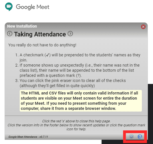 Cómo tomar la asistencia en Google Meet