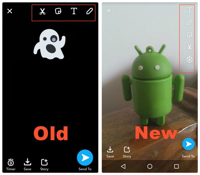Cómo usar el nuevo snap ilimitado, el borrador mágico, los videos en bucle y los doodles emoji de Snapchat