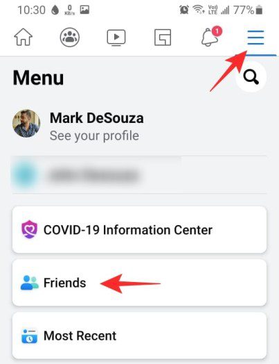 Cómo ver todas las solicitudes de amistad enviadas en la nueva interfaz de usuario de Facebook