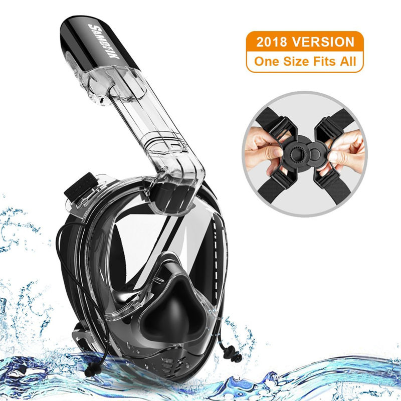 [Deal] Máscara de snorkel de cara completa Samofik