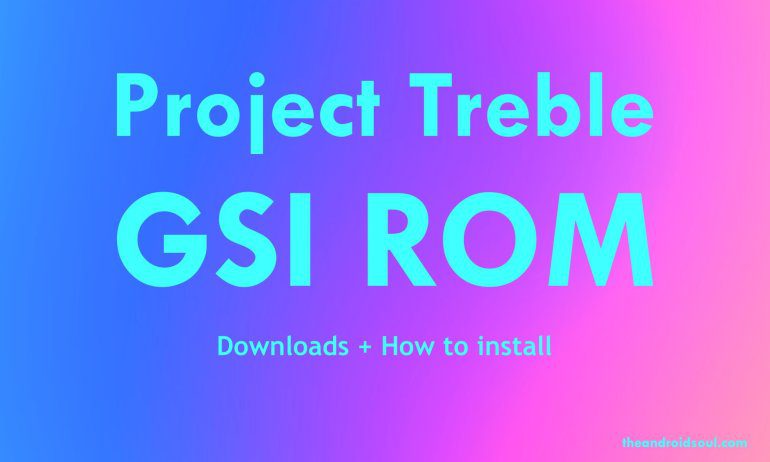 proyecto treble rom