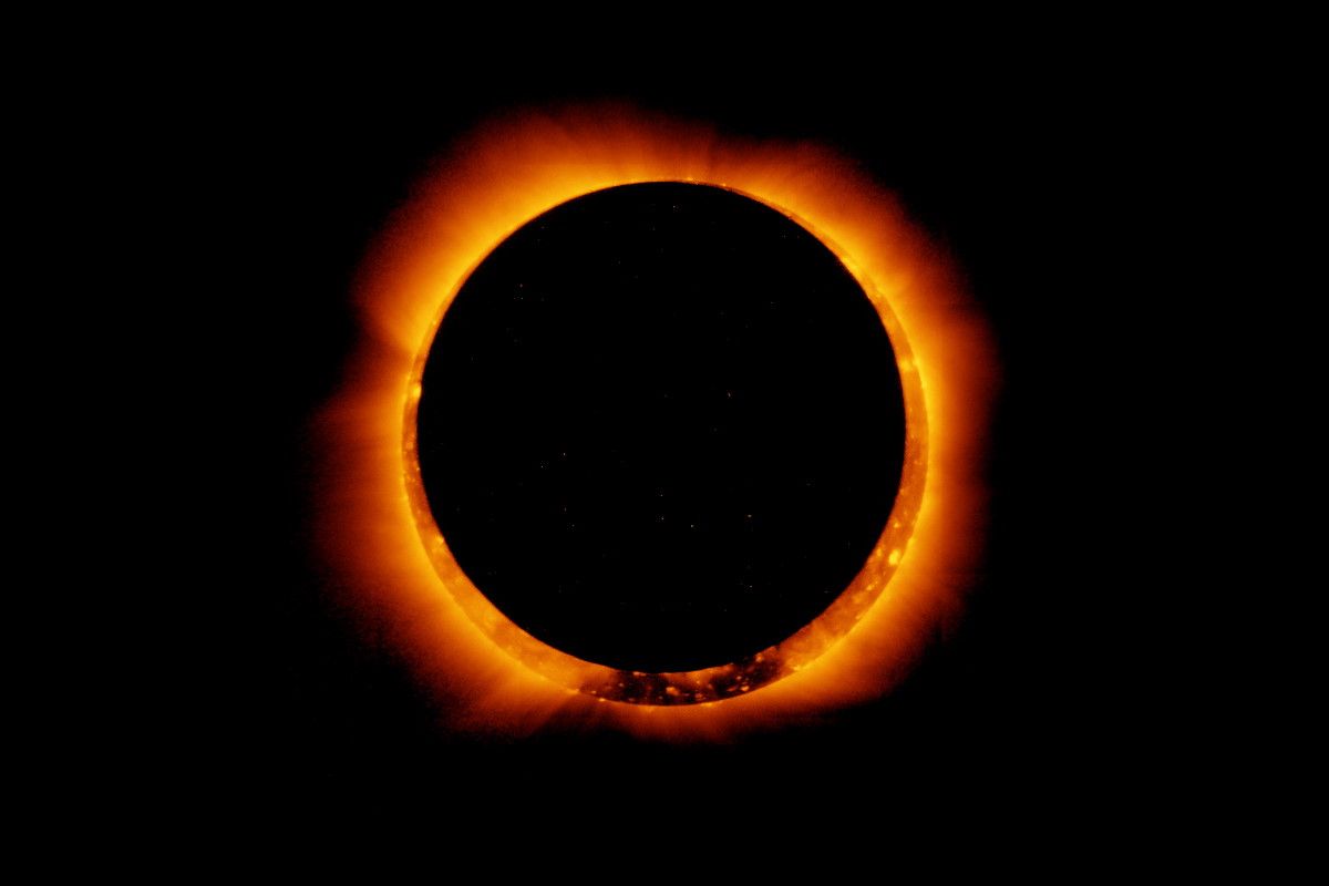 Eclipse solar anular está ocurriendo hoy en Malasia