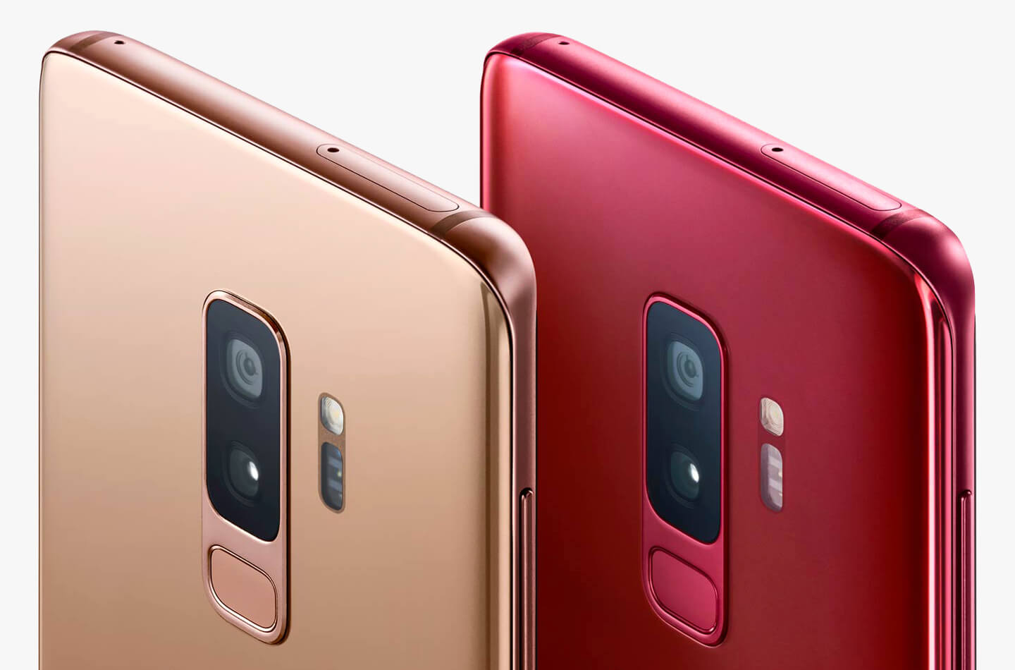 Ediciones Samsung Galaxy S9 Sunrise Gold y Burgundy Red