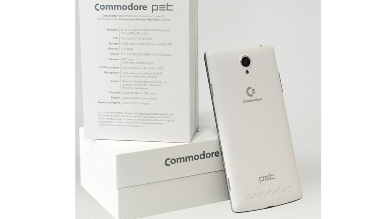 El Commodore PET está de vuelta, como teléfono inteligente