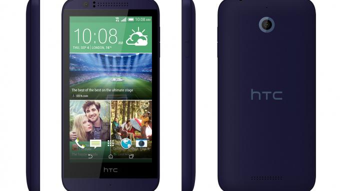 HTC Desire 510 blauw