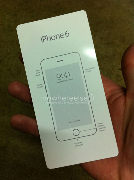El manual filtrado del iPhone 6 confirma los rumores de diseño