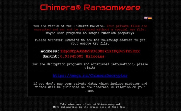 Quimera-ransomware