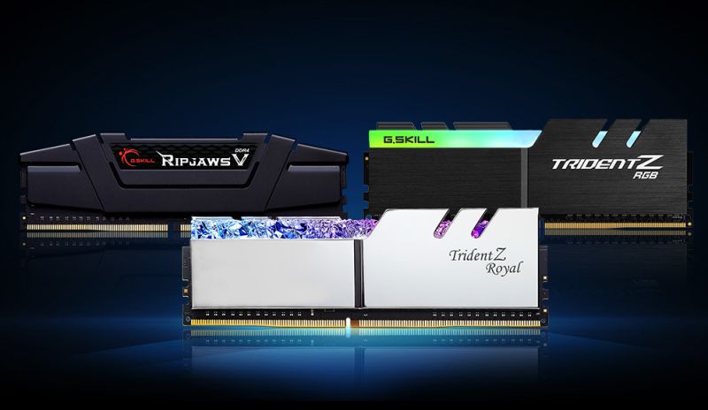 G.SKILL lanza nuevos kits de RAM DDR4-4000 y DDR4-4400 CL16