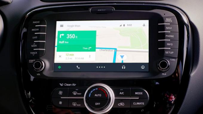 Dashboard voor Android Auto