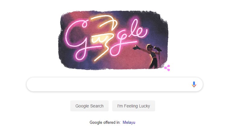 Google Malaysia honra a Sudirman con un Doodle;  En celebración de su 65 cumpleaños