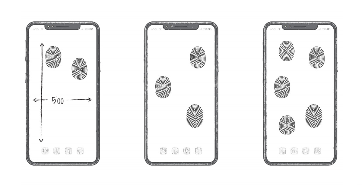 Huawei werkt aan biometrische authenticatietechnologie op volledig scherm