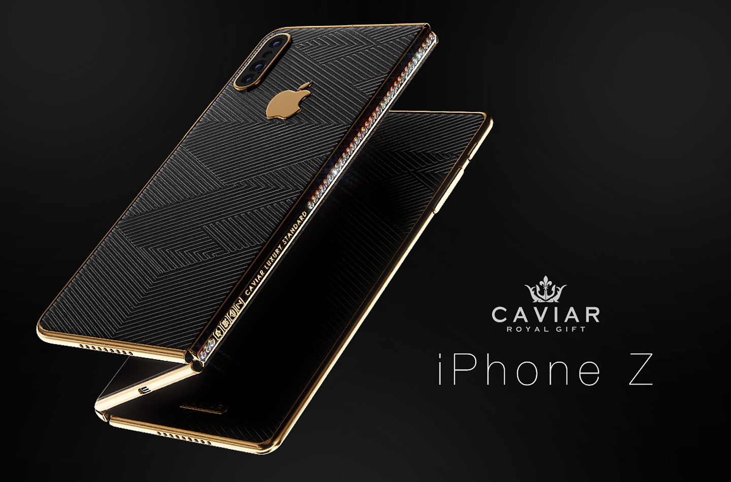 IPhone plegable: teléfono inteligente plegable exclusivo de Caviar