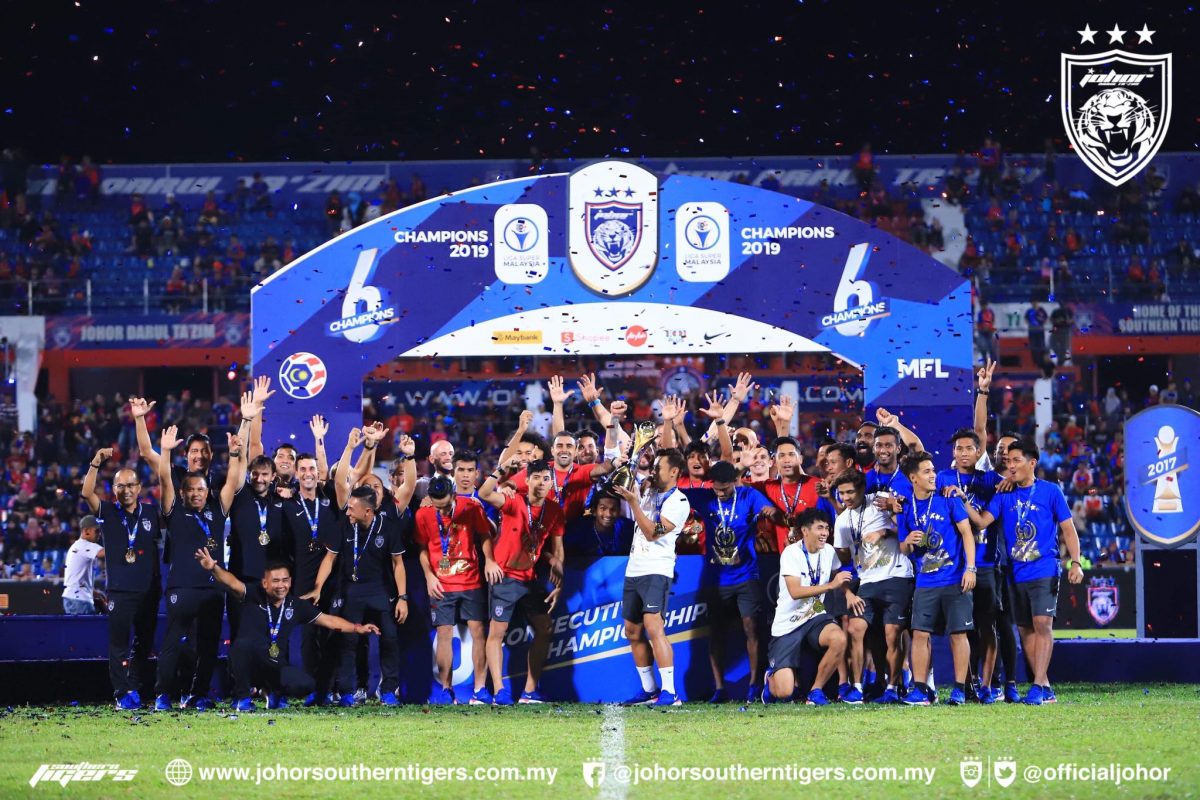 Johor Darul Ta'zim FC aparecerá en eFootball Pro Evolution Soccer 2020