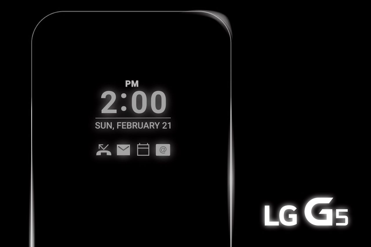 LG G5 hará alarde de una pantalla 'siempre encendida'