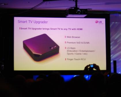 Funciones de LG Smart TV Upgrader