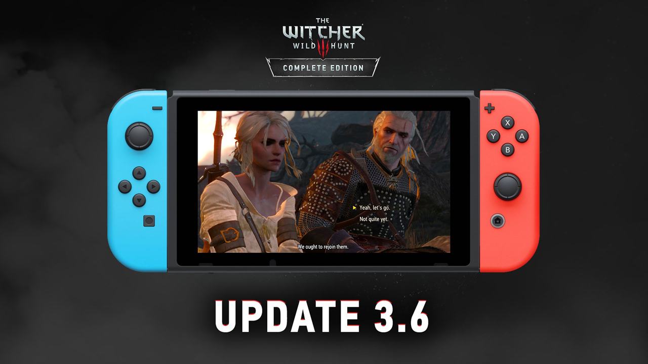 Lanza tus guardados de Witcher 3 para PC en Nintendo Switch