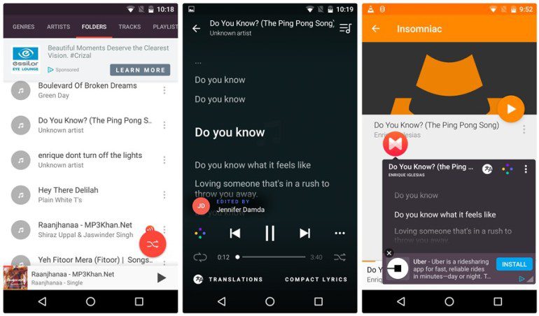 Los mejores reproductores de música para tu dispositivo Android