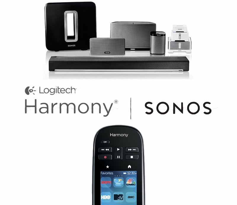 Mandos a distancia Logitech Harmony actualizados con compatibilidad con altavoces Sonos