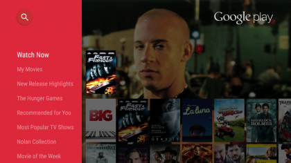 Android TV Google Play Películas y TV