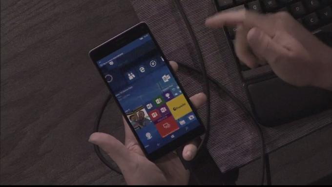 Microsoft Lumia 950 Displaybasis