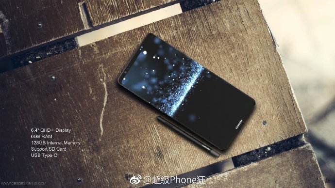 Nueva fuga de Samsung Galaxy Note 8: especificaciones, posible apariencia revelada en Weibo Post