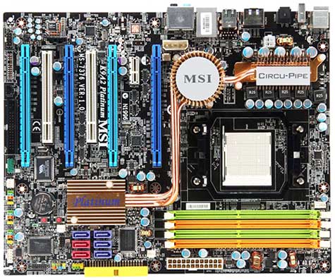 Placa base MSI K9A2 Platinum AMD 790FX