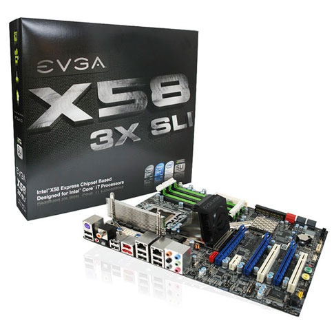 Placa madre EVGA X58 3X SLI Core i7