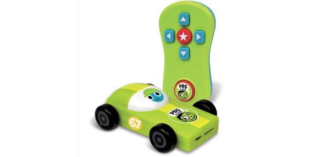 PBS Plug & Play: A safe streaming stick for kids looks like a race car