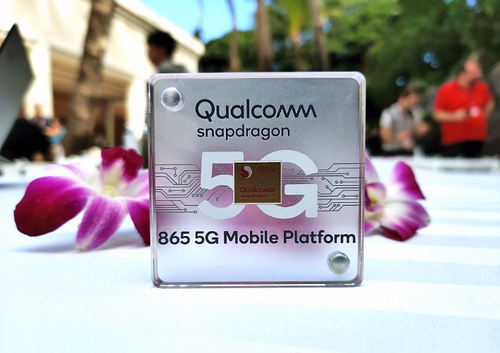 plataforma móvil Qualcomm Snapdragon 865 5g