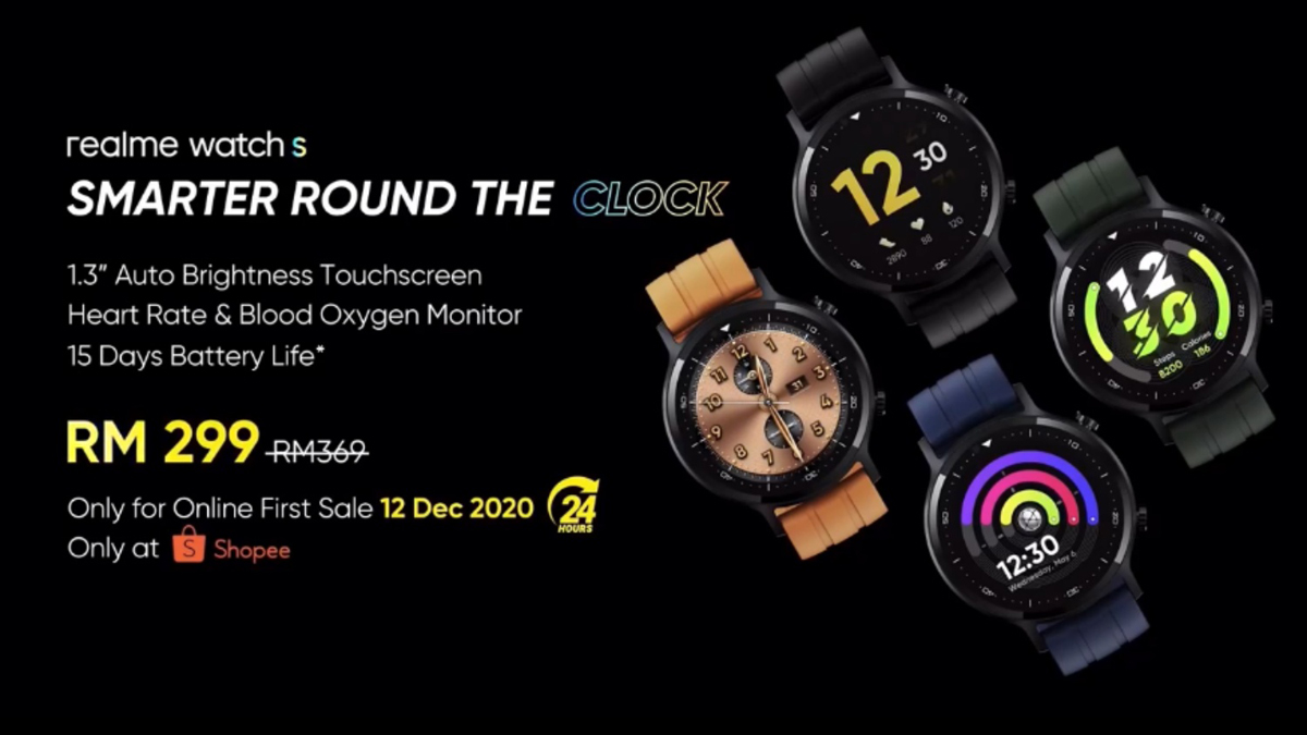 Realme Watch S wordt gelanceerd in Maleisië