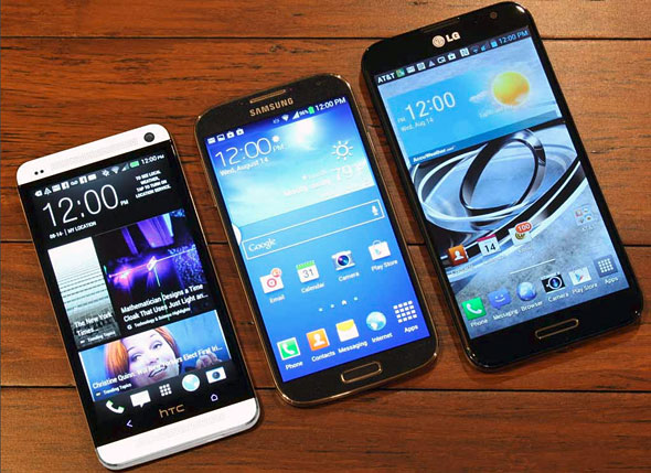 Resumen de superphone: Samsung, HTC, LG y más