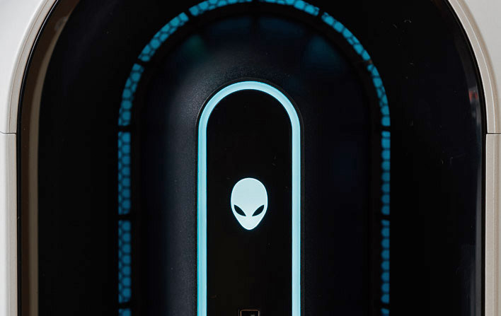 alienware aurora r11 power button