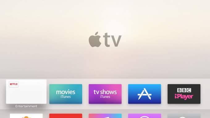 Carpetas de Apple TV