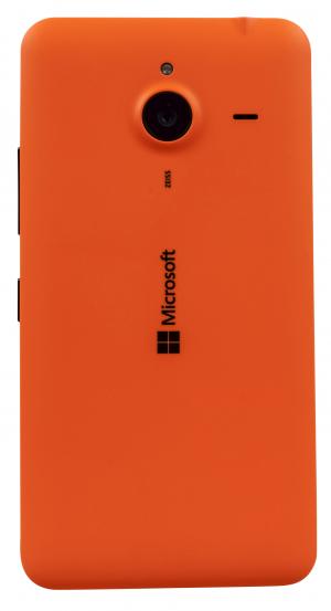 Microsoft Lumia 640 XL achterkant aan