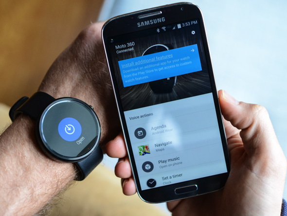 Revisión de Moto 360: Time Piece con Android Wear