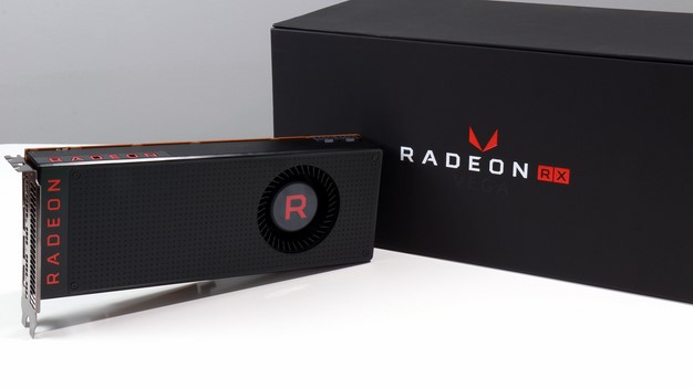 AMD Radeon RX Vega 64 y caja