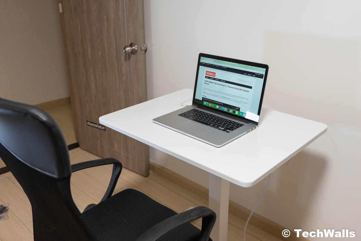 Revisión de escritorio ajustable en altura de pie y sentado de FitDesk