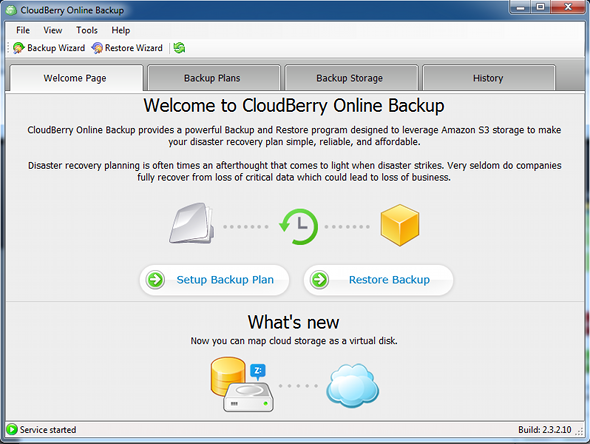 Revisión de escritorio de CloudBerry Backup
